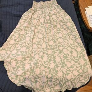 Sozy Mia midi skirt in sage and rose, small